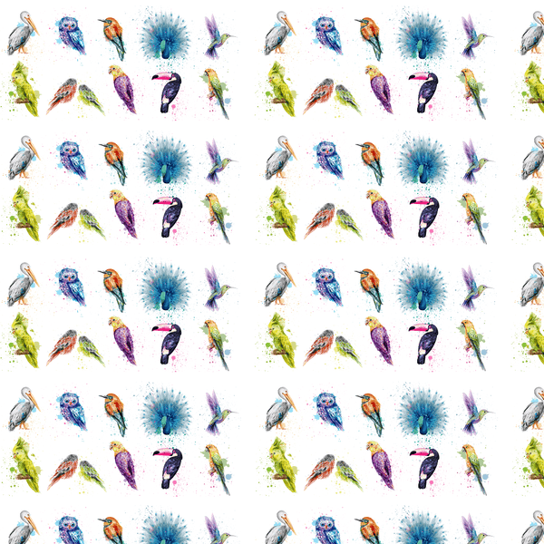 Birds Of Paradise Fabric - ineedfabric.com