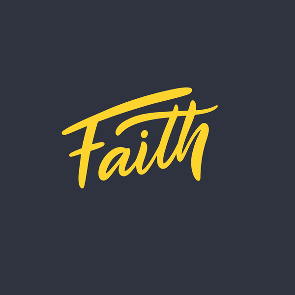Faith Fabric Panel - Black - ineedfabric.com