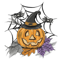 Happy Halloween Scene 4 Fabric - FunSewing.com
