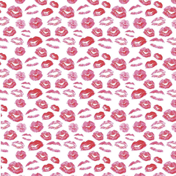 Lip Kiss Fabric - Red - ineedfabric.com
