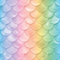 Mermaid Tail Fabric - Rainbow - ineedfabric.com