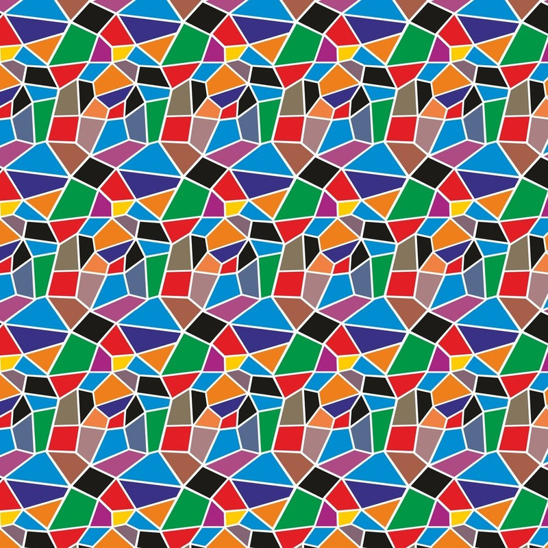 Mosaic Fabric - Multi - ineedfabric.com